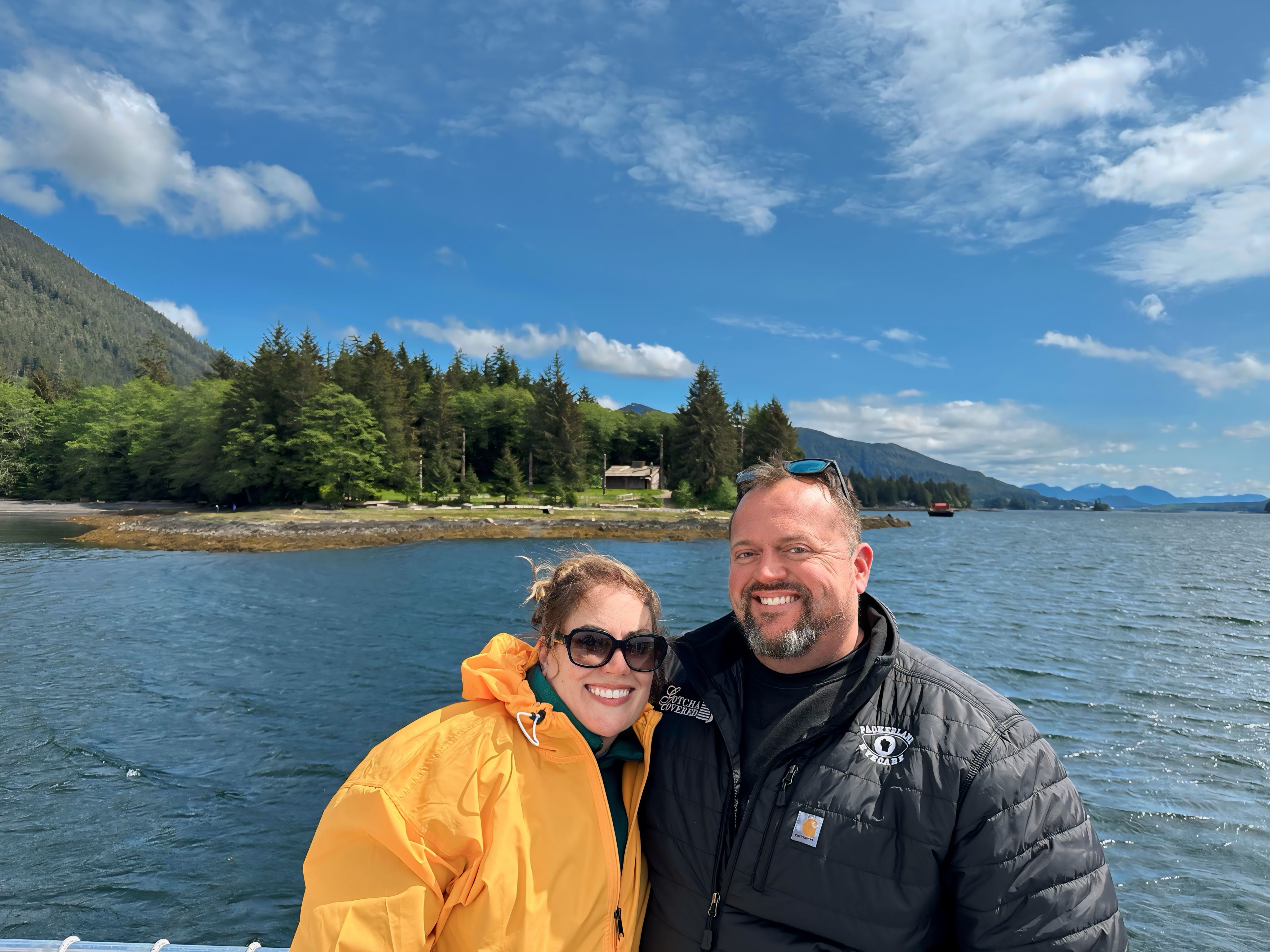 Dr. Sarah Dierks and her husband.